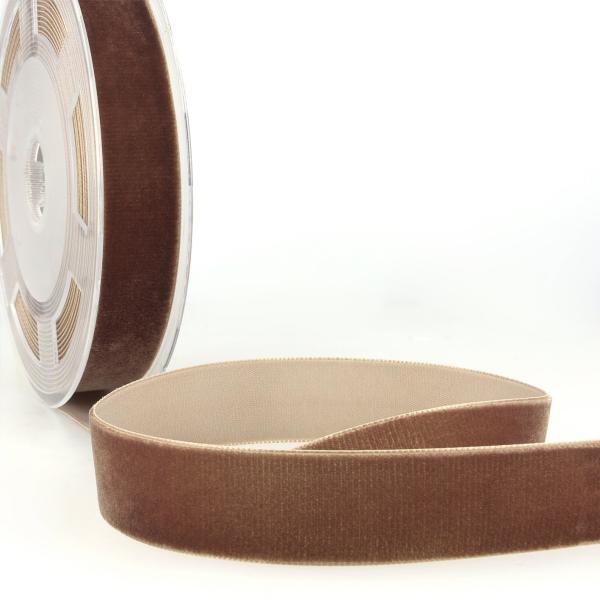 Samtband 16mm Schoko